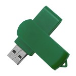 USB flash-карта SWING (16Гб), белый, 6,0х1,8х1,1 см, пластик Зеленый