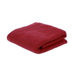 Плед PLAIN, зеленый, 100х140 см, флис 150 гр/м2 Красный