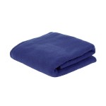 Плед PLAIN, зеленый, 100х140 см, флис 150 гр/м2 Синий