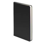 Ежедневник недатированный SIMPLY FIRM, А5,  голубой, кремовый блок, в линейку Черный