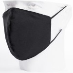 Бесклапанная фильтрующая маска RESPIRATOR 800 HYDROP серая с логотипом в фирменном пакете Черный