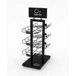 Стойка настольная_ATLANTIS BLACK RETAIL DOUBLE SIDE DISPLAY