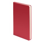 Ежедневник недатированный SIMPLY FIRM, А5,  голубой, кремовый блок, в линейку Красный