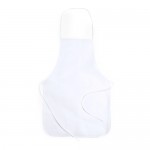 Фартук под сублимацию Salmux, белый, нетканый материал, 95 г/м2