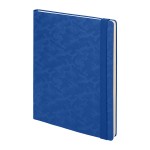 Бизнес-блокнот Tabby Biggy, гибкая обложка, в клетку, синий Синий