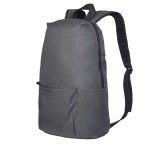 Рюкзак BASIC, бордовый меланж, 27x40x14 см, oxford 300D Серый