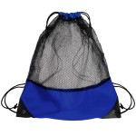Рюкзак мешок с укреплёнными уголками Mesh, красный, 35*41 см, полиэстер 210D Синий