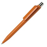Ручка шариковая DOT, белый, пластик Оранжевый