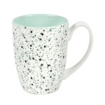 Кружка TERRAZZO, белый с розовым, 330мл, фарфор Зеленый
