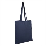 Сумка для покупок ECO 116, неокрашенный, 38х42 cм, 100% хлопок,116 гр/м2 Темно-синий