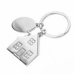 Брелок SILV HOME, 3,97 x 3,3 x 0,3 см, металл