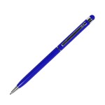 TOUCHWRITER, ручка шариковая со стилусом для сенсорных экранов, белый/хром, металл Синий