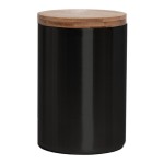 Термокружка BAMBOO с крышкой, 350мл. серебристый, нержавеющая сталь, бамбук Черный