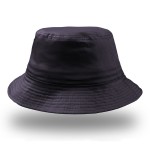 Панама BUCKET COTTON, белый, 100% хлопок, 180 г/м2 Темно-синий