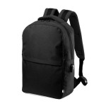Рюкзак KONOR, серый, 41x29x13 см, 100% полиэстер RPET, 600D Черный