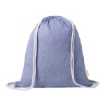 Рюкзак KONIM, бежевый, 42x38 см, 100% переработанный хлопок, 120 г/м2 Синий