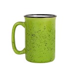 Кружка  UNIVERSE, голубой, 390мл, тонкая керамика Зеленый