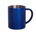 Кружка YOZAX, 280 мл, зеленый, нержавеющая сталь Синий