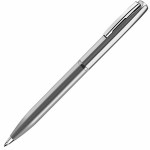CLICKER, ручка шариковая, красный/хром, металл Серебро