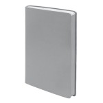 Бизнес-блокнот LADY, формат А5, бордовый, блок в клетку Серый