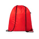 Рюкзак LAMBUR, белый, 42x34 см, 100% полиэстер RPET Красный