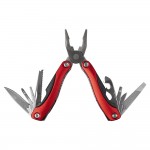 Мультитул Tools Birmingham (мультиинструмент) 11 в 1 c чехлом, в подарочной коробке, красный
