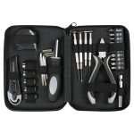 Набор инструментов Tools Worker, 27 инструментов, в пластиковом серебристом футляре