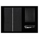 Набор подарочный Solution Prestige Trio (Ежедневник в суперобложке Country Galaxy Mocco, обложка для автодокументов Leather Sun, нож складной Tools Impression)