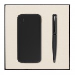 Набор подарочный Solution Superior Duo (внешний аккумулятор «Universal», ручка Attashe)
