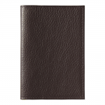 Обложка для паспорта Leather Sky Flotter Trend из натуральной кожи, коричневая 4273C
