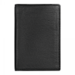 Обложка для паспорта Leather Trend  из нат. кожи, черный