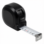 Рулетка Tools  Carpenter 3 метра, пластиковая, с ремешком, черная