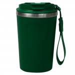 Термокружка Zencup вакуумная, стальная, 380 мл, зеленая