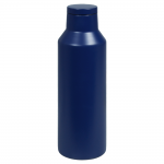 Вакуумная термобутылка  LARVIK, металлическая, двухстеночная, обьем 500 мл, темно-синяя