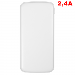 Внешний аккумулятор «Universal», 10 000 mAH, 5V 2.4 A ,белый