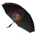 Зонт складной автоматический обратного сложения Forest Liverpool Reverse Safeclosing Print Sample 