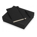 Подарочный набор Moleskine Indiana с блокнотом А5 Soft и ручкой черный