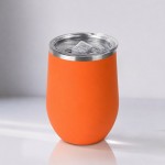 Термокружка «Vacuum mug C1», soft touch, 370 мл оранжевый