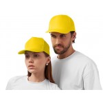 Бейсболка «Poly» желтый