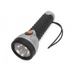 Фонарь черный/серебристый