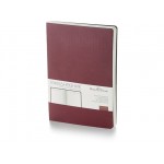 Ежедневник недатированный А5 «Megapolis Velvet Flex» бордовый