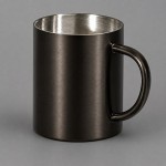 Стальная кружка с двойными стенками «Altai» цвет оружейной стали