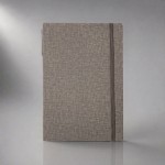 Блокнот А5 «Write and stick» с ручкой и набором стикеров серый