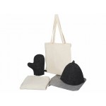 Банный набор с парео «Healing Light», женский серый