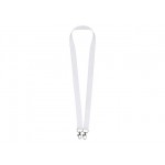 Ланъярд под сублимацию с 2-мя карабинами, 2 см