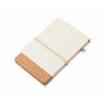 Блокнот А6 «Milky S» с подставкой из пробки