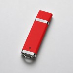 USB-флешка на 16 Гб «Орландо» красный/серебристый