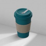 Термокружка из натуральных волокон «Muffin» бензиновый синий
