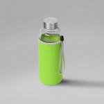 Бутылка для воды «Pure» c чехлом зеленое яблоко