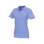 Рубашка поло «Helios» женская светло-синий